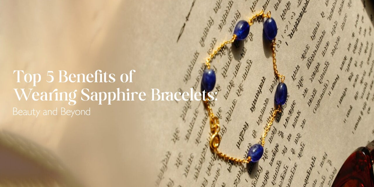 Sapphire bracelet