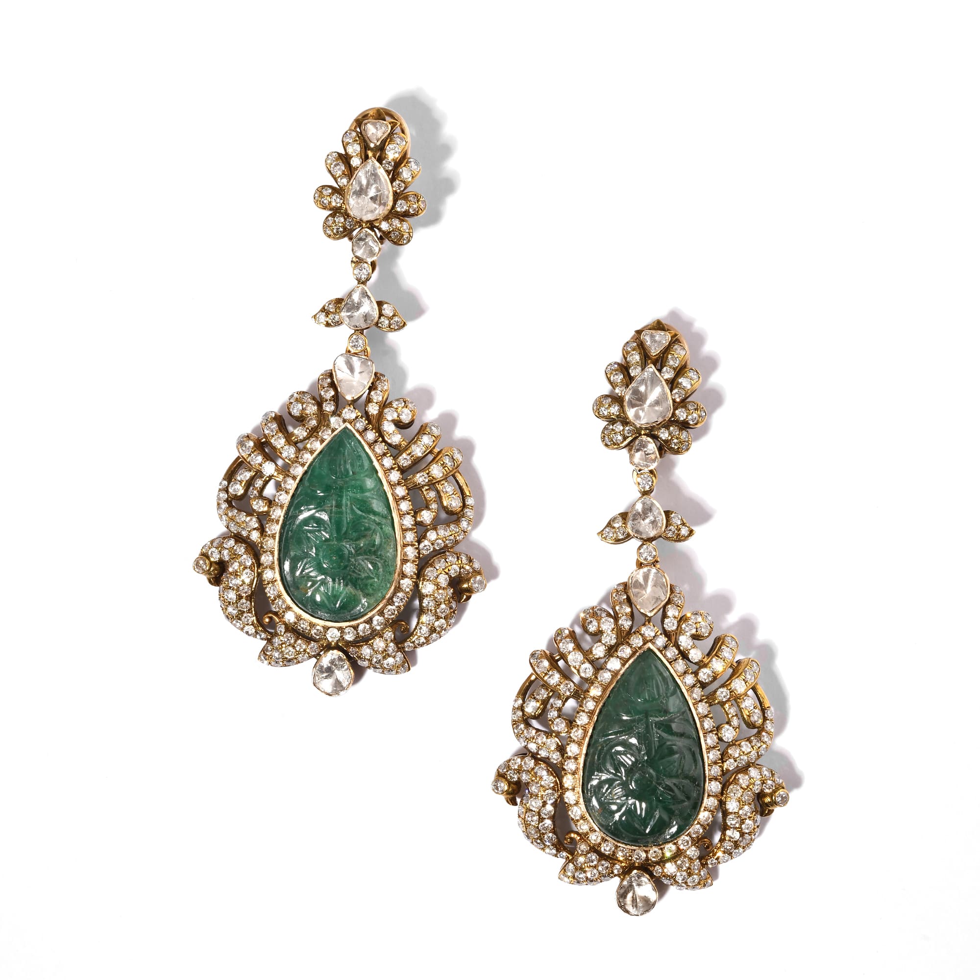 Majestic Emerald Earrings