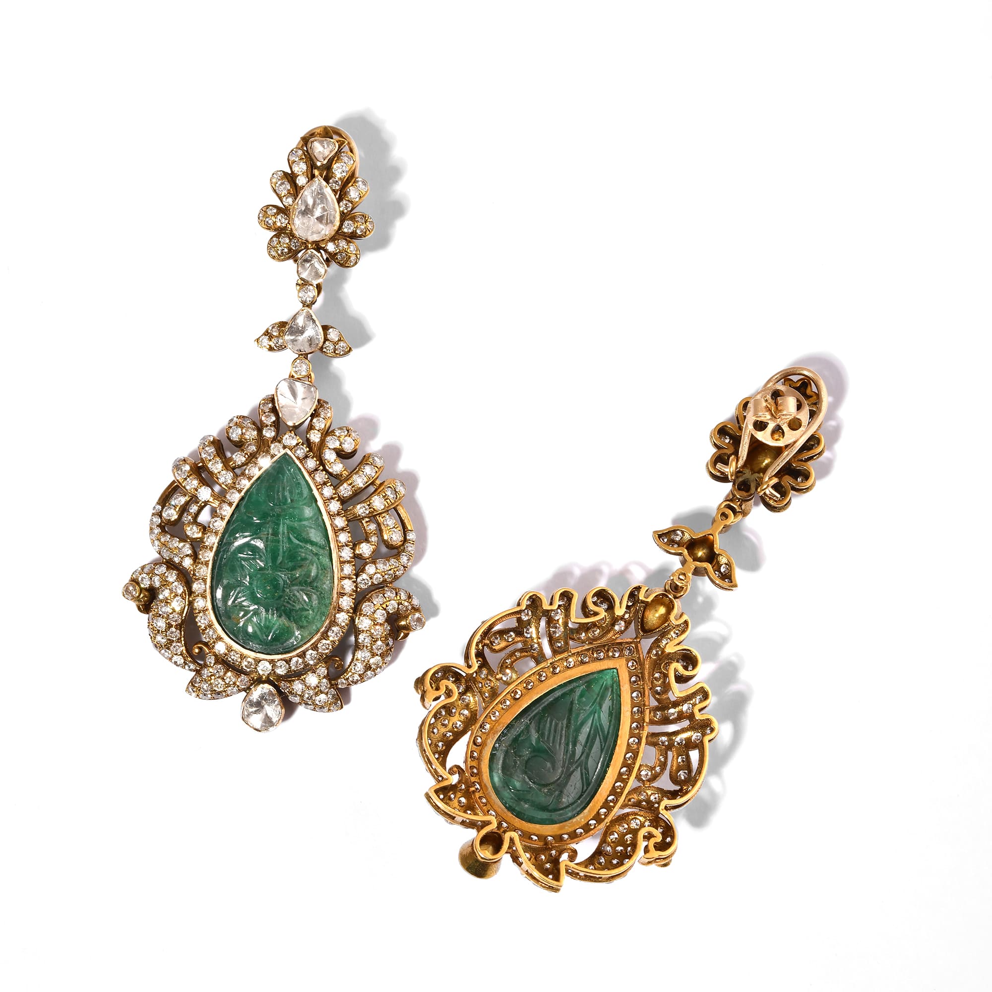 Majestic Emerald Earrings