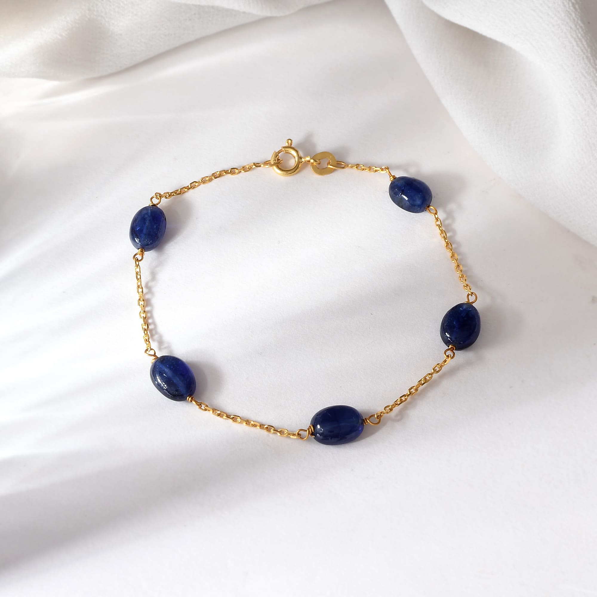 blue sapphire bracelet