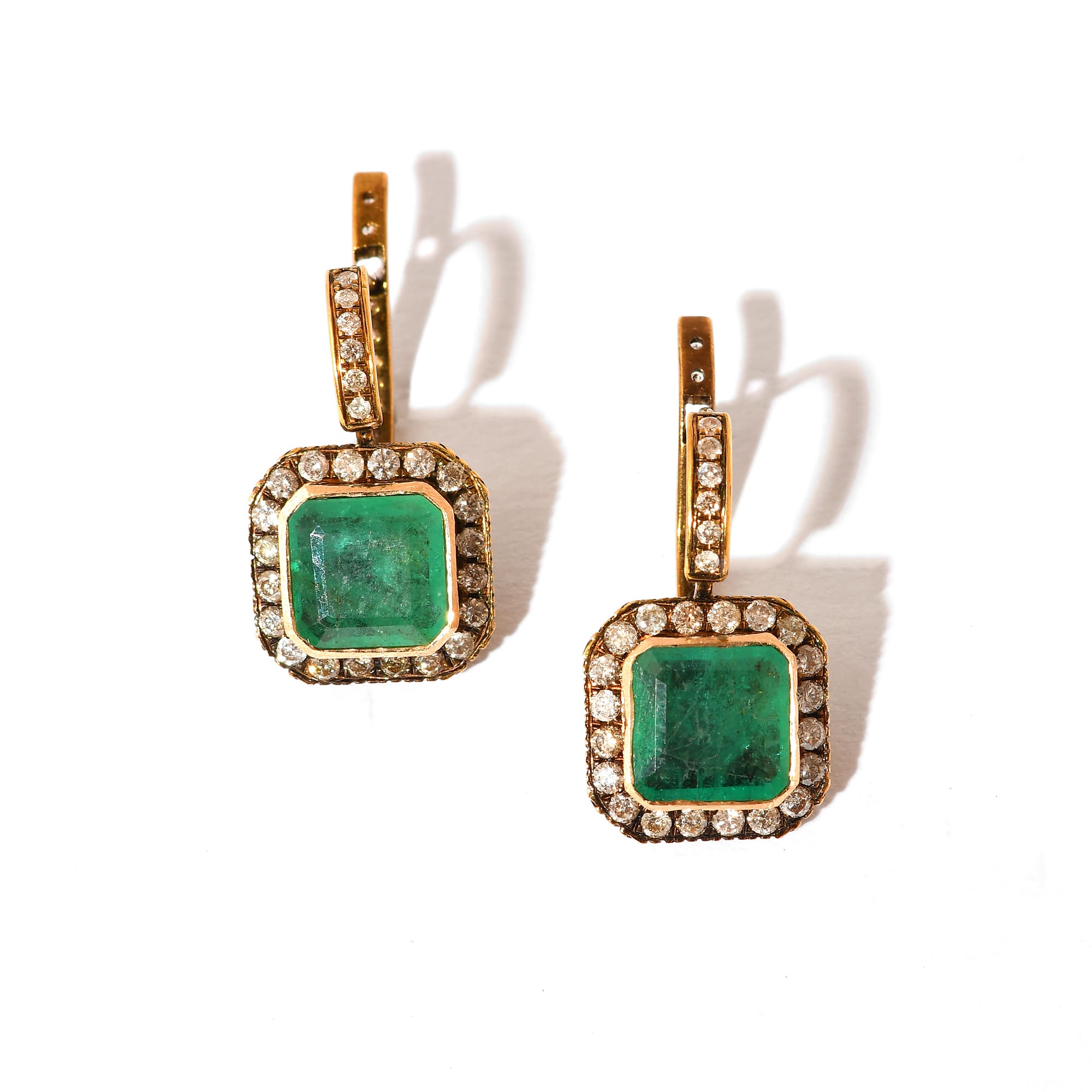 Heer Emerald earrings