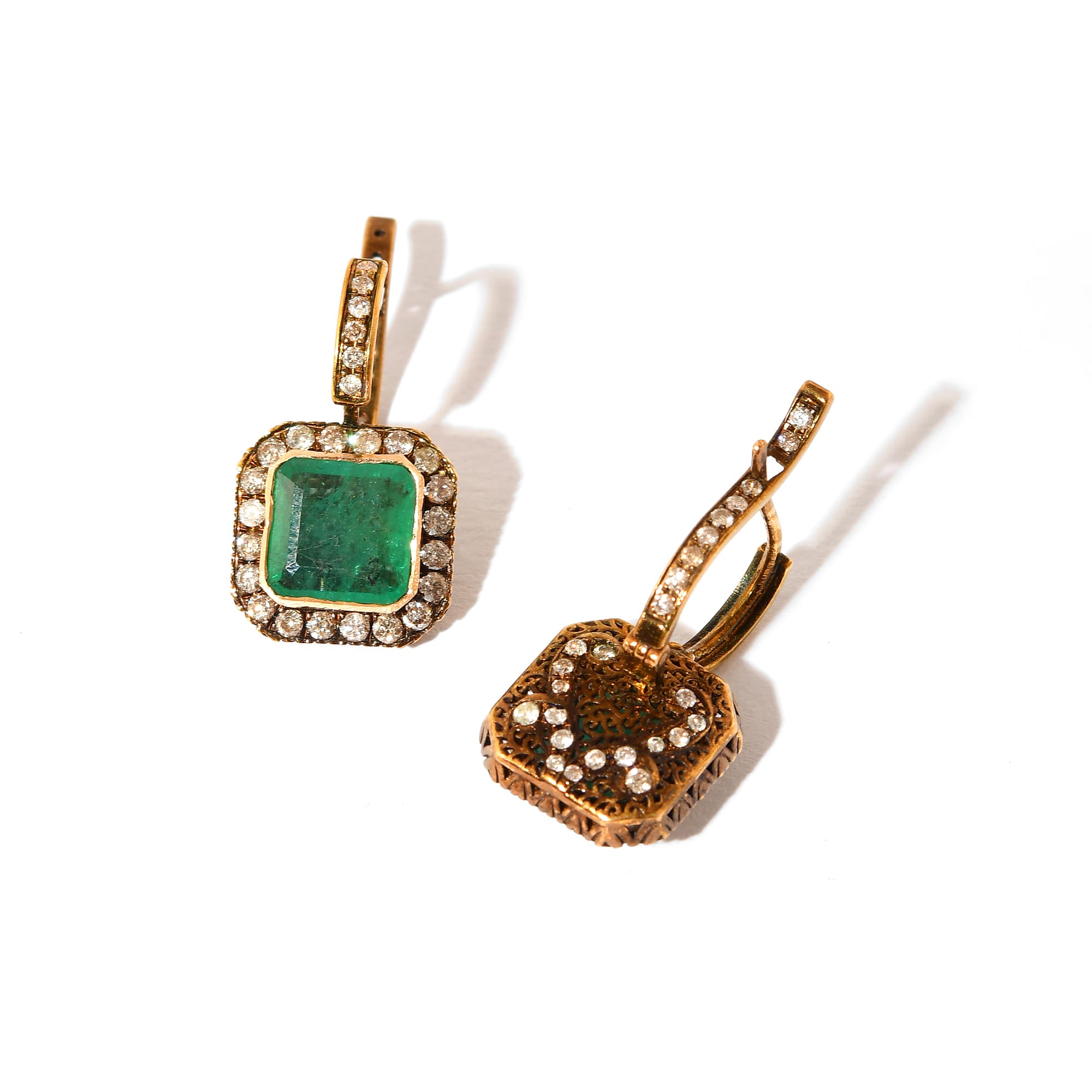 Heer Emerald earrings