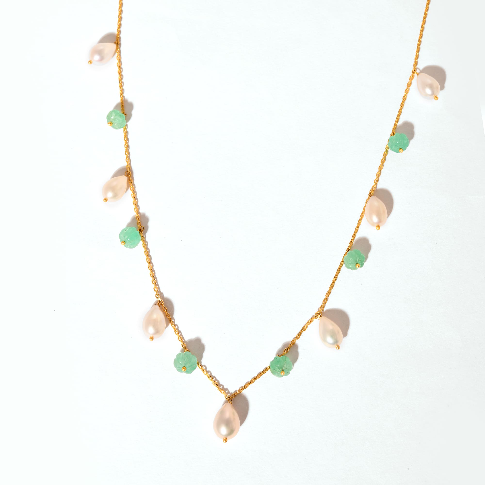 Ivy Pearl 14k Gold Chain