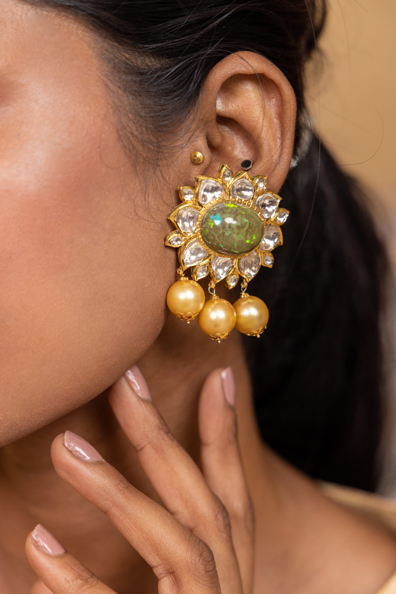 Nusrat Polki Earrings